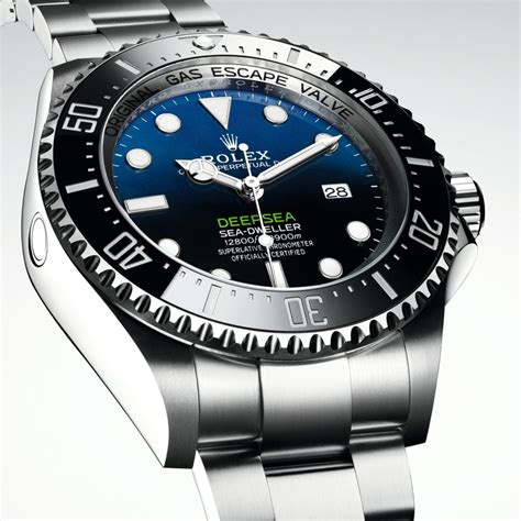 rolex deepsea dweller rose gold green bezel|Rolex diving watches.